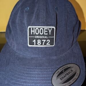 HOOEY Original 1872 Blue Snapback Hat NWOT
